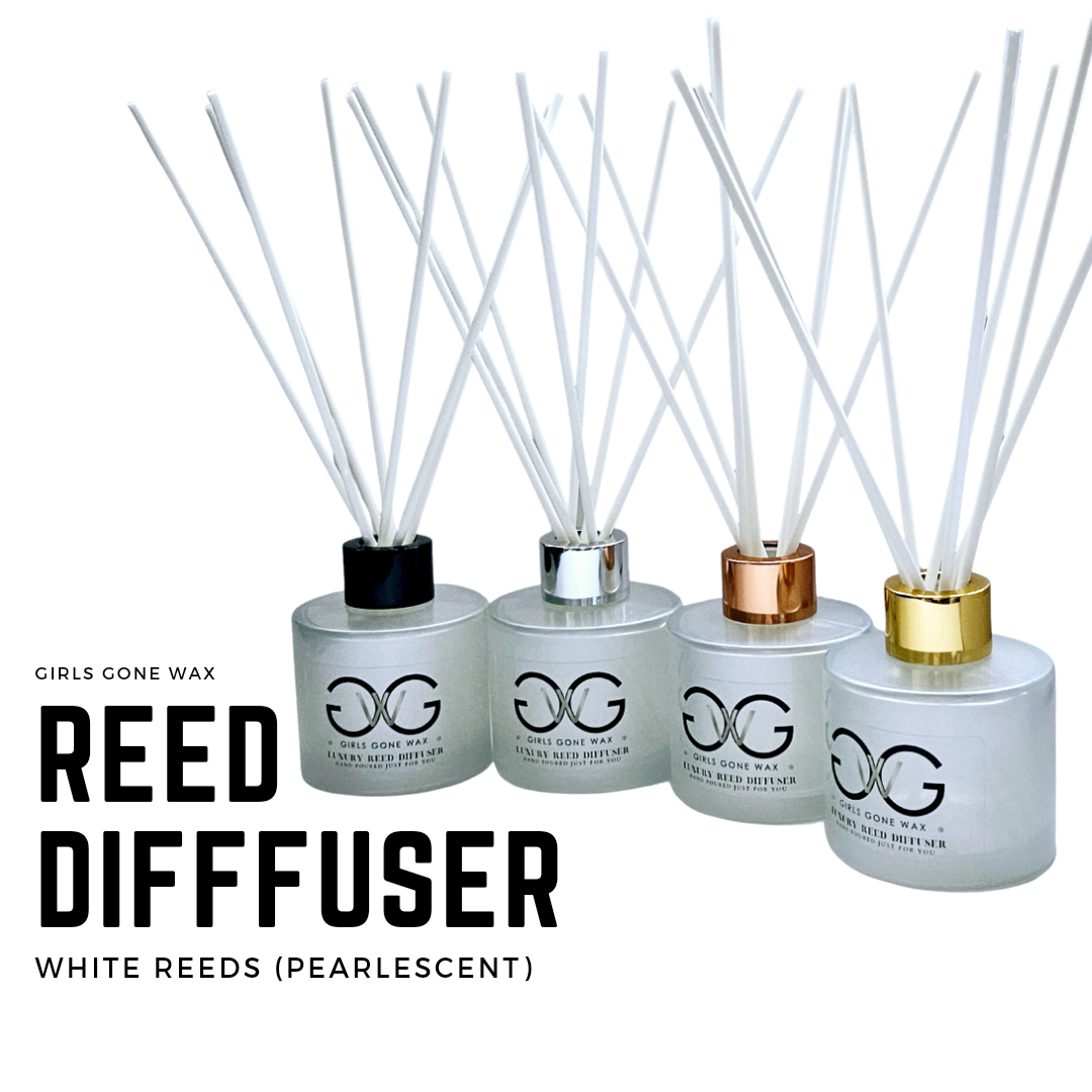 Pearlescent Reed Diffuser + White Reeds (100ml)