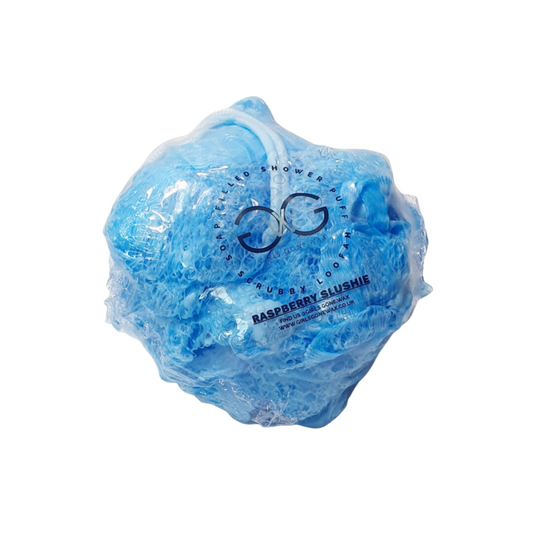 'Raspberry Slushie' Shower Puff