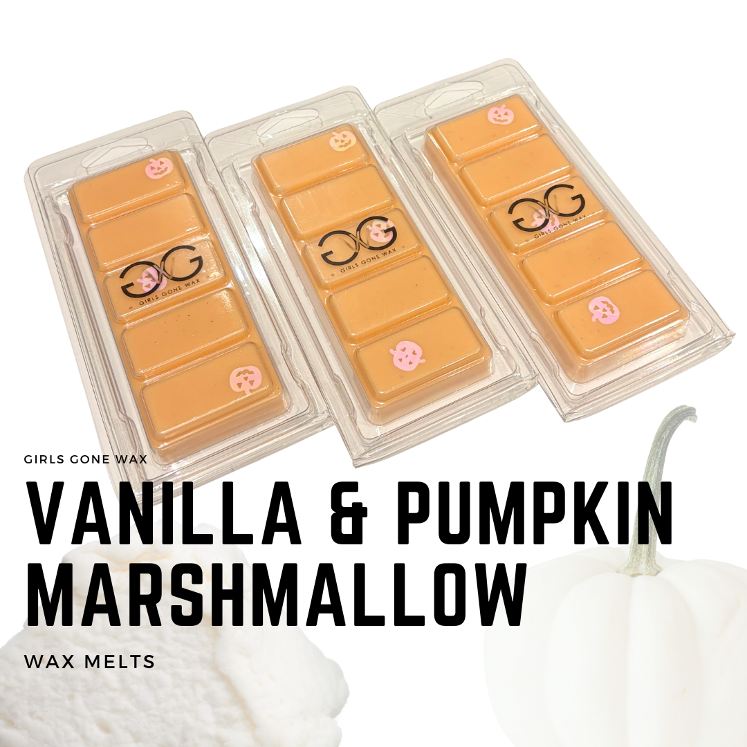 ‘Vanilla & Pumpkin Marshmallow' Wax Melts
