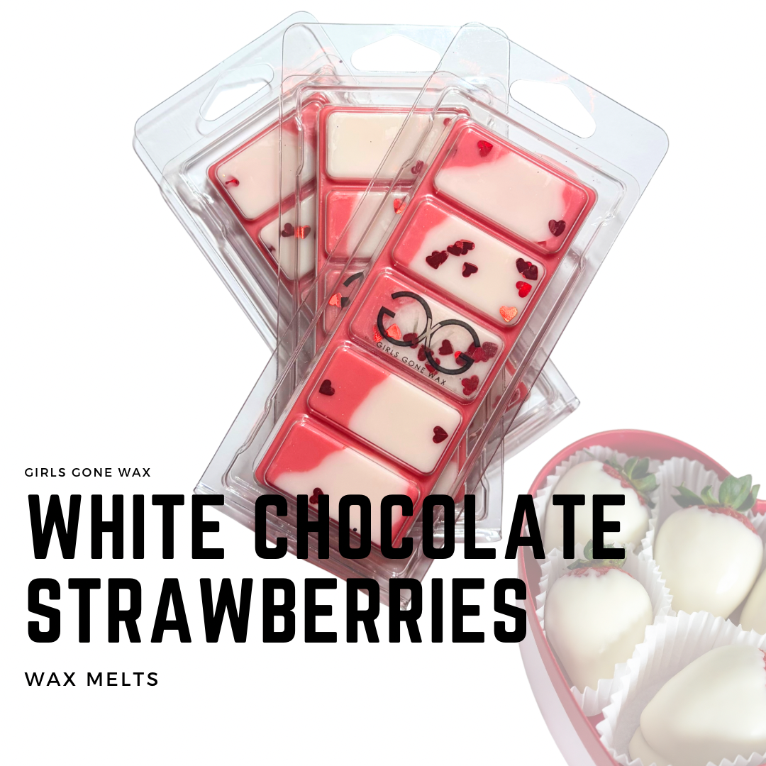 ‘White Chocolate Strawberries’ Wax Melts