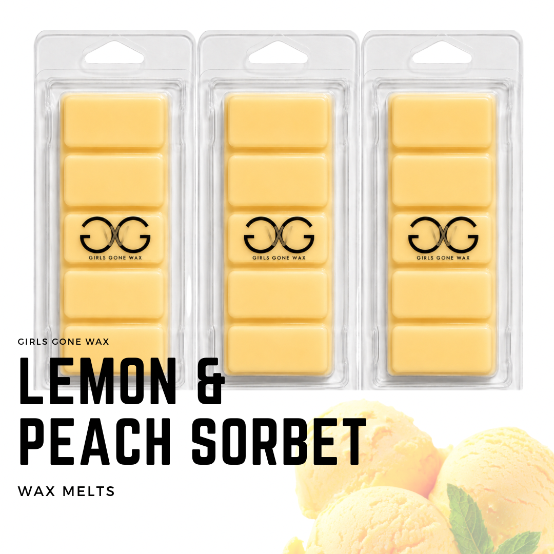 ‘Lemon & Peach Sorbet’ Wax Melts