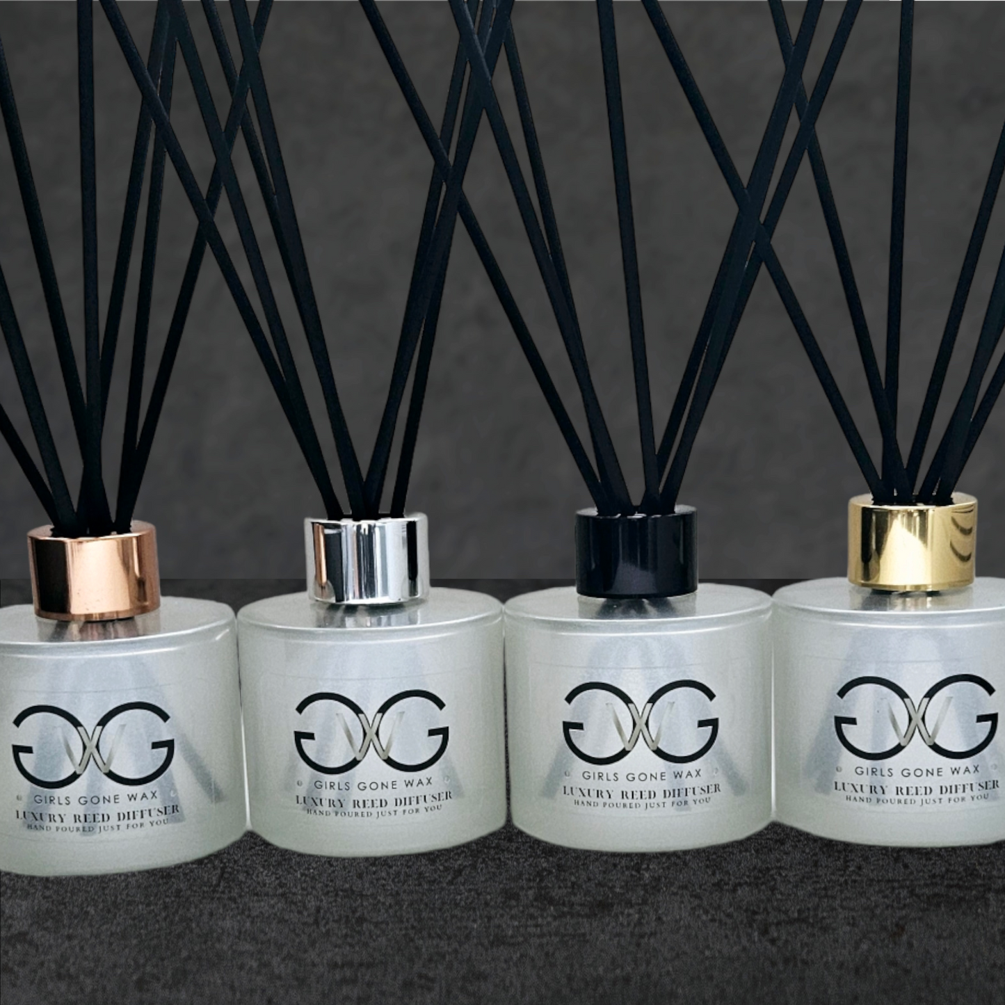Pearlescent Reed Diffuser + Black Reeds (100ml)