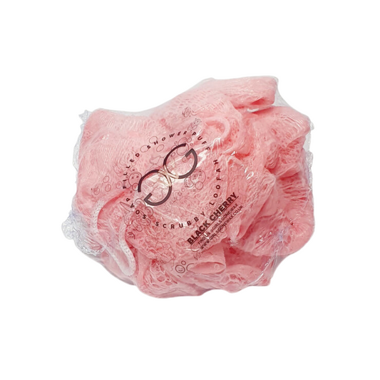 'Black Cherry' Shower Puff