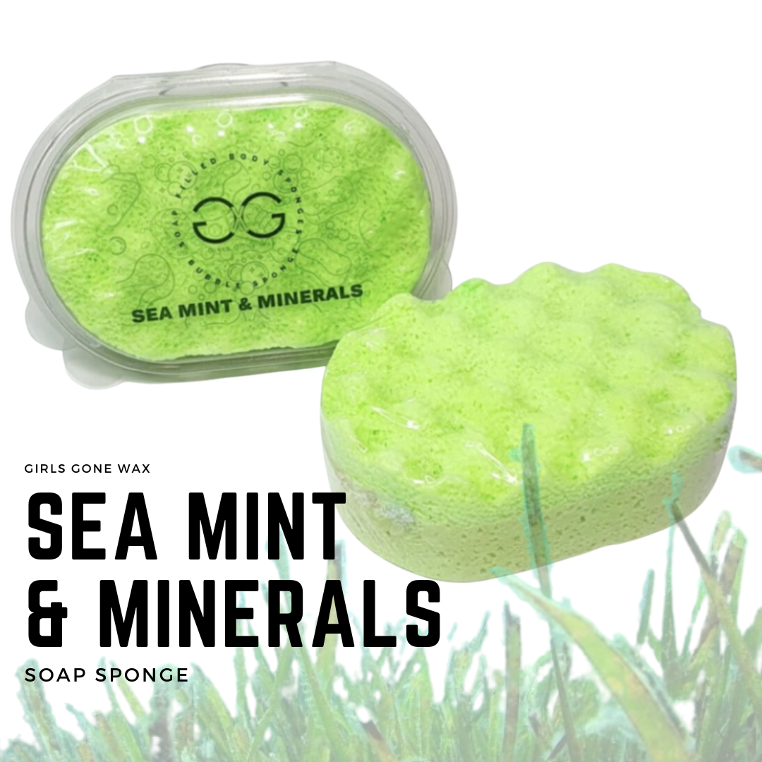 'Sea Mint & Minerals' Soap Sponge