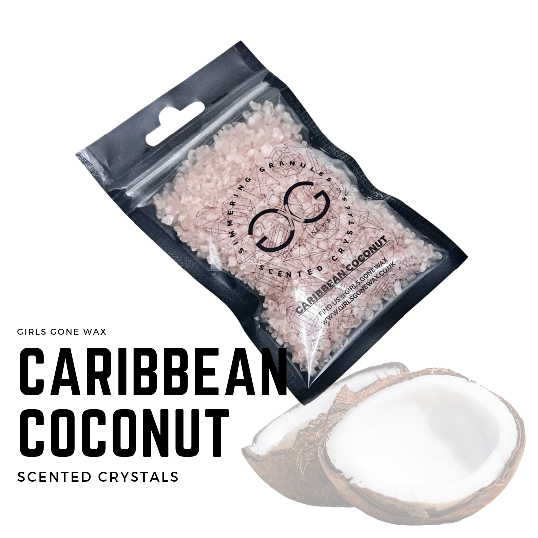'Caribbean Coconut' Scented Crystals