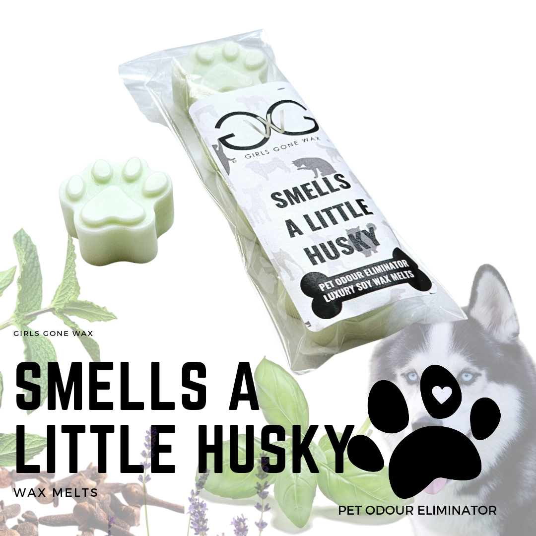 'Smells A Little Husky' Pet Odour Eliminator Wax Melts