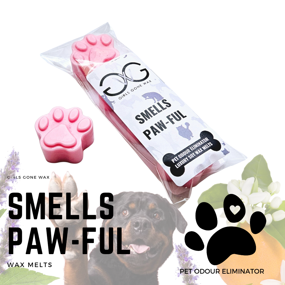 'Smells Paw-Ful' Pet Odour Eliminator Wax Melts