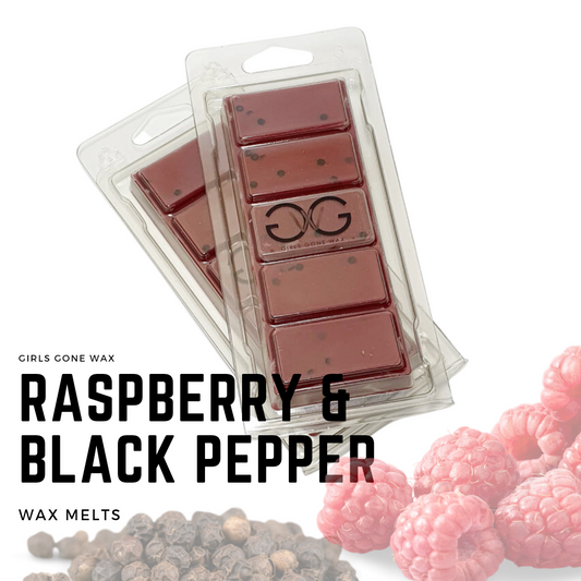 'Raspberry & Black Pepper' Wax Melts