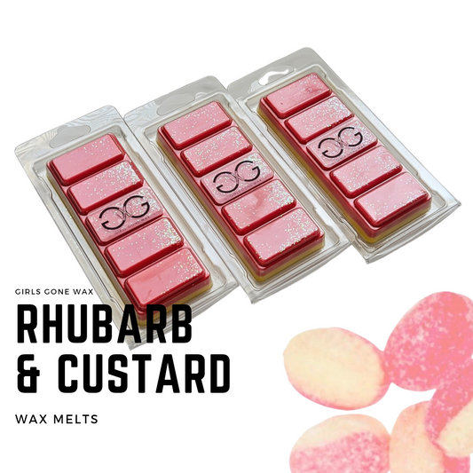 'Rhubarb & Custard' Wax Melts
