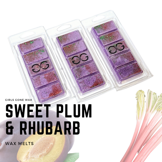 'Sweet Plum & Rhubarb' Wax Melts