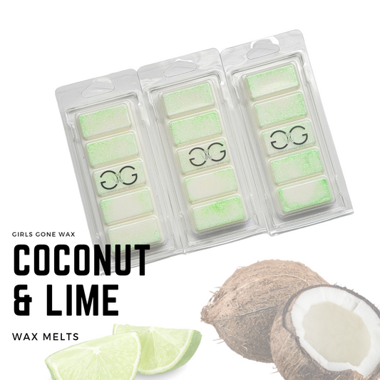 'Coconut & Lime' Wax Melts