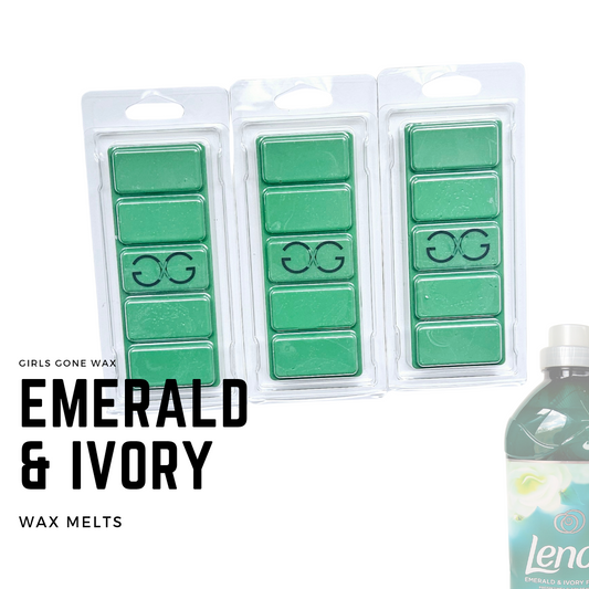 'Emerald & Ivory' Wax Melts