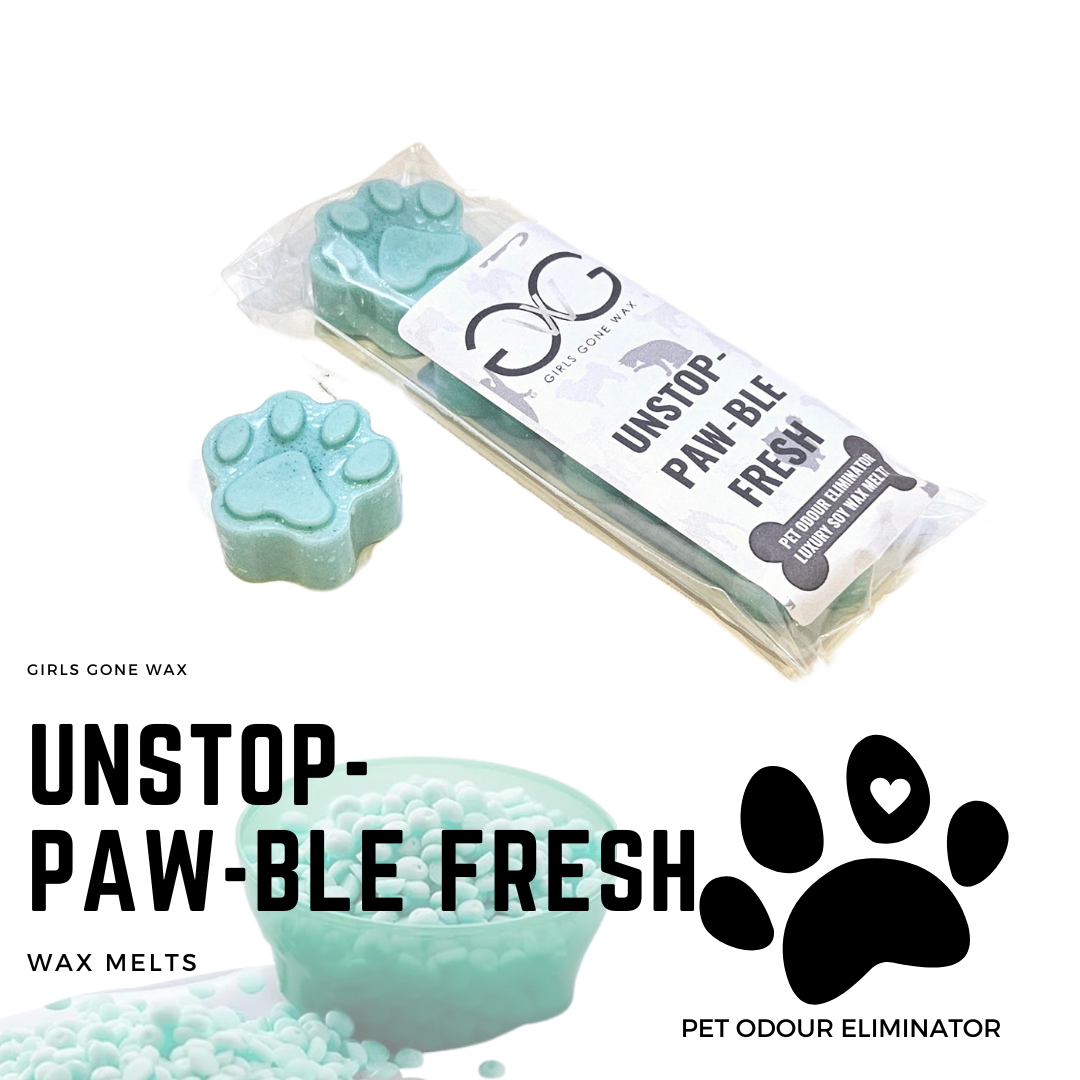 'Unstop-Paw-Ble Fresh' Pet Odour Eliminator Wax Melts