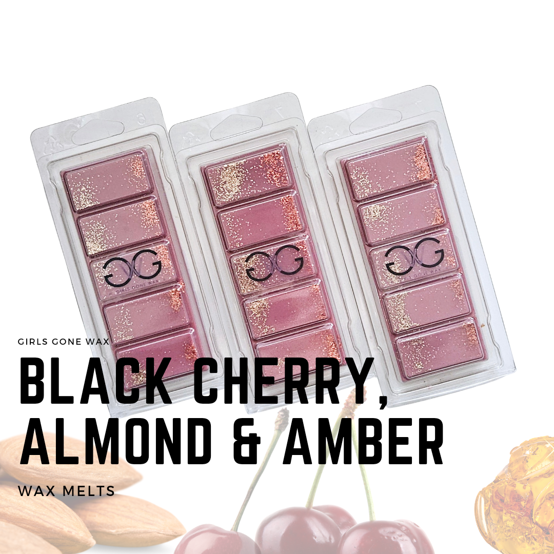 'Black Cherry, Almond & Amber' Wax Melts