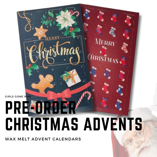 PRE-ORDER Christmas Advent Calendar With Natural Soy Wax Melts