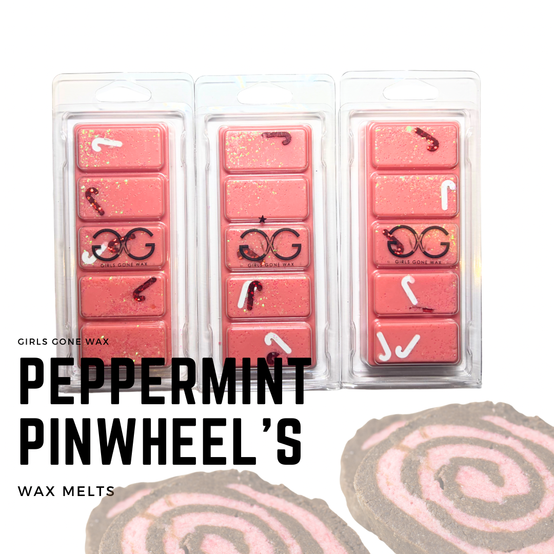 ‘Peppermint Pinwheel’s' Wax Melts