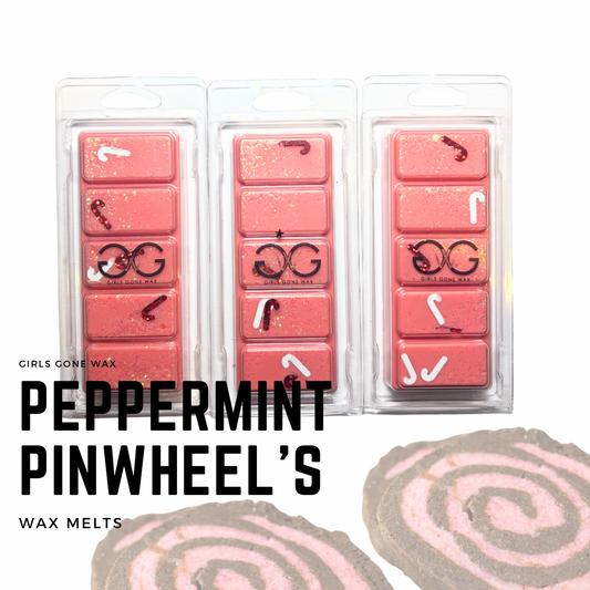 ‘Peppermint Pinwheel’s' Wax Melts