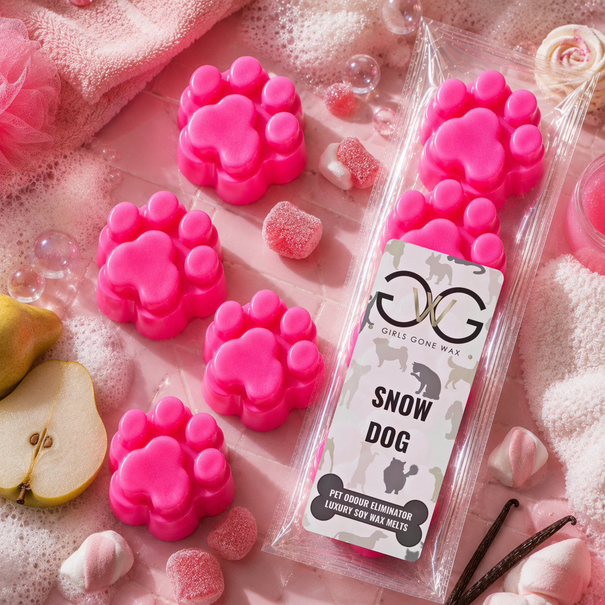 'Snow Dog' Pet Odour Eliminator Wax Melts