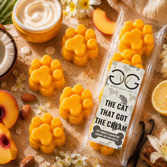 'The Cat That Got The Cream' Pet Odour Eliminator Wax Melts
