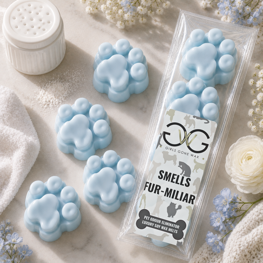 'Smells Fur-Miliar' Pet Odour Eliminator Wax Melts