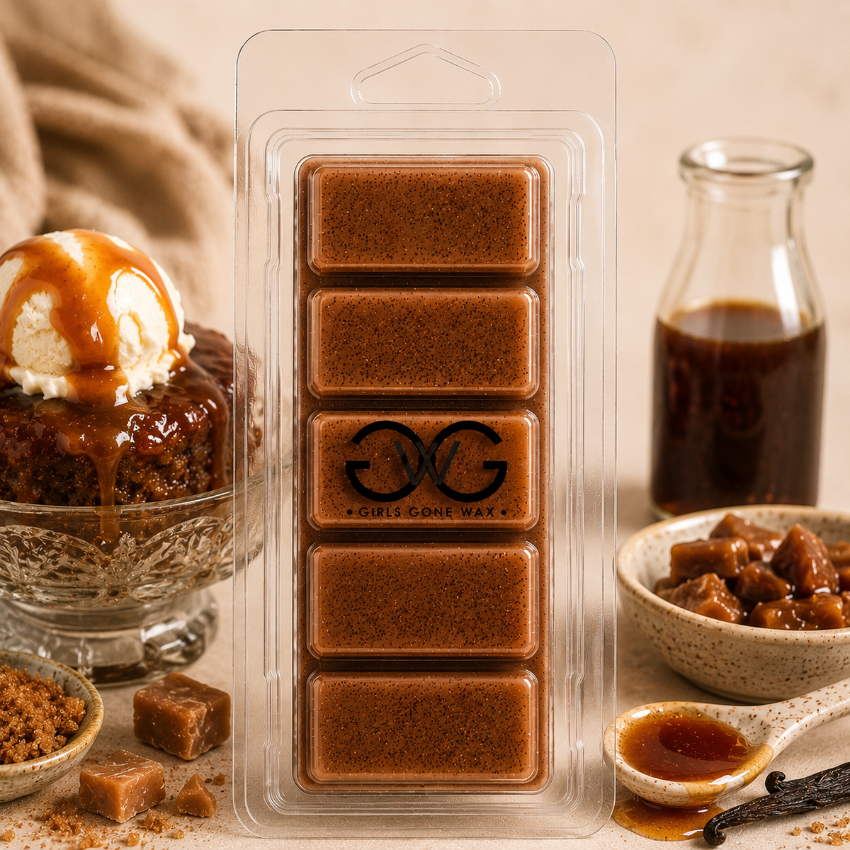 ‘Sticky Toffee Pudding’ Wax Melts