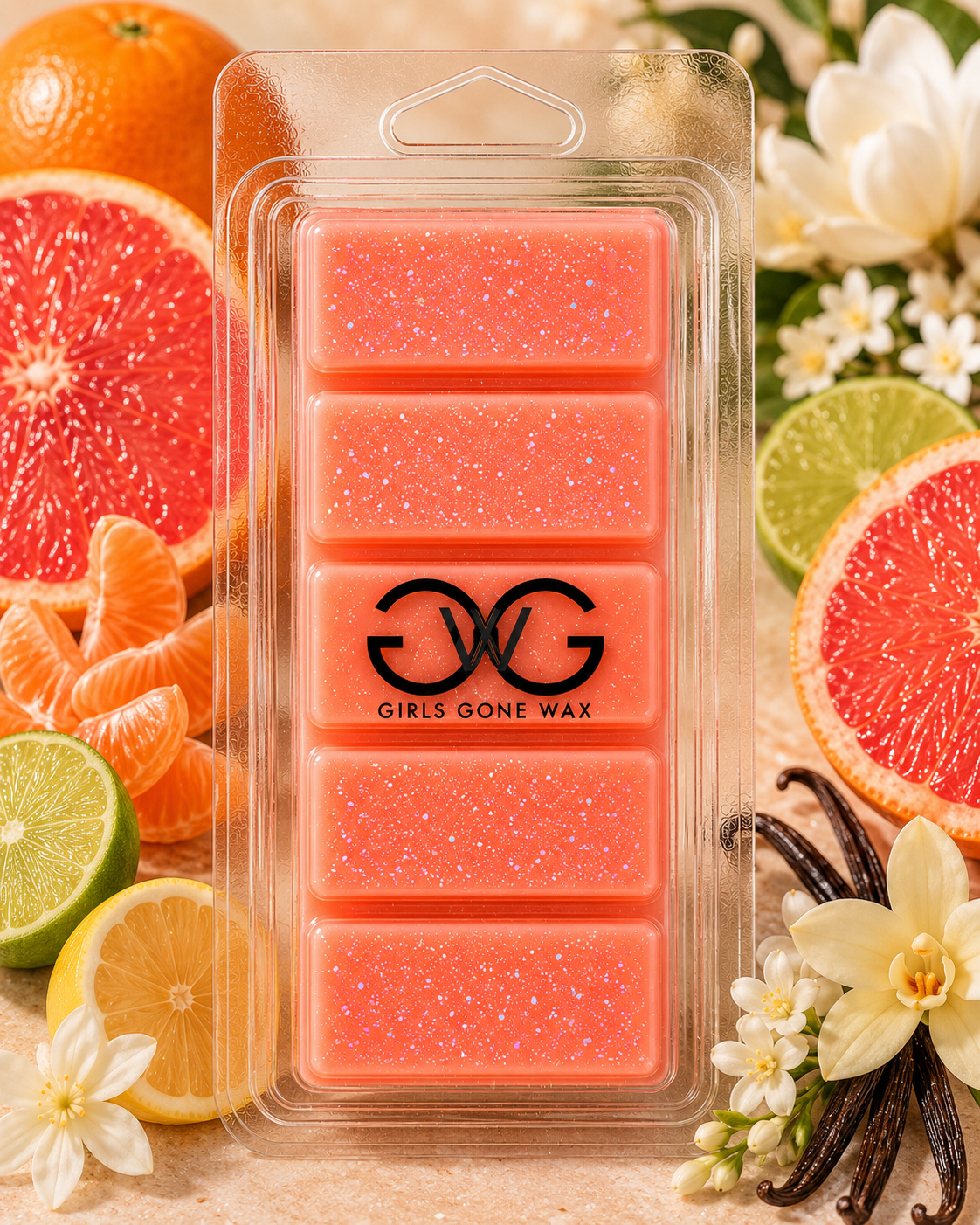 'Pink Grapefruit & Vanilla' Wax Melts
