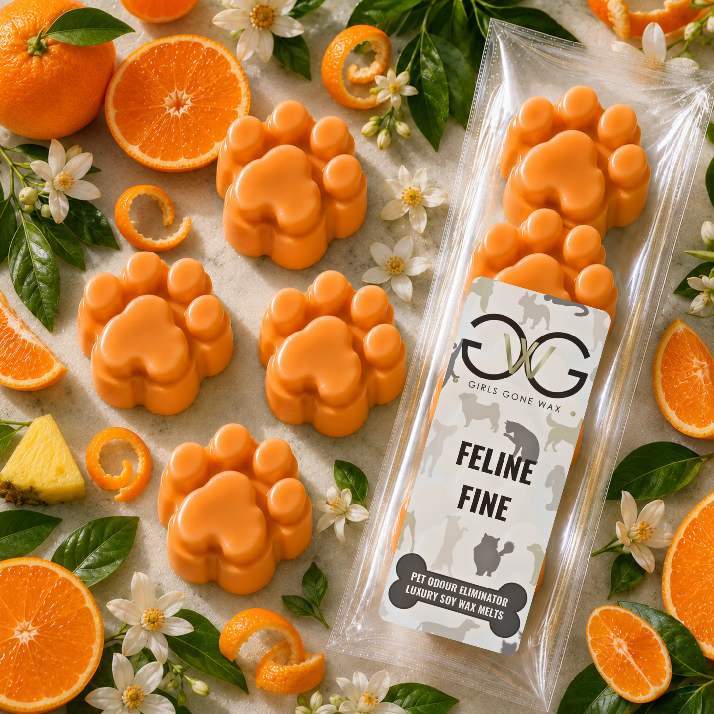 'Feline Fine' Pet Odour Eliminator Wax Melts