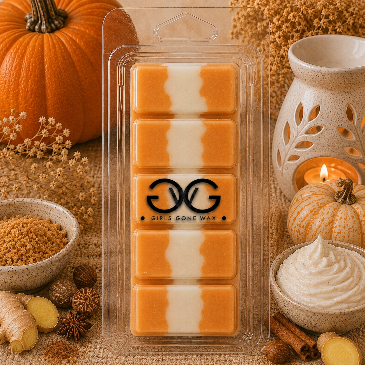 'Frosted Pumpkin' Wax Melts