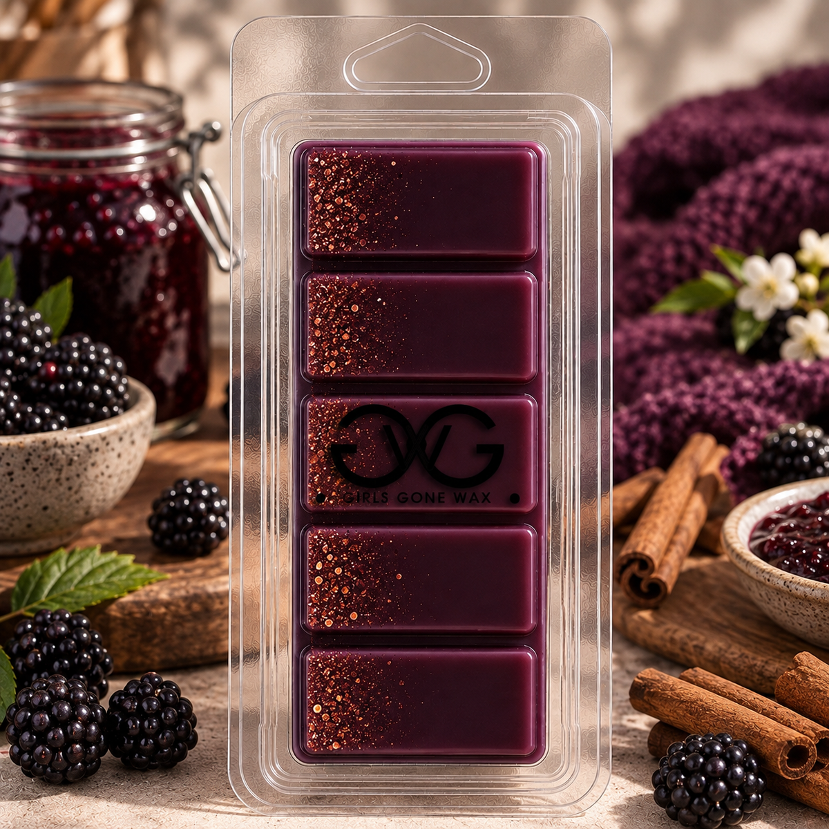 ‘Blackberry & Cinnamon Jam’ Wax Melts