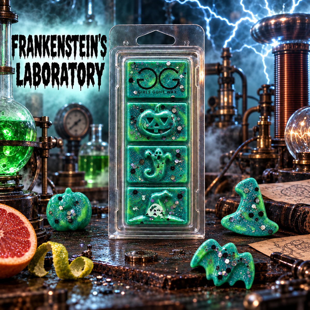 'Frankenstein’s Laboratory' Wax Melts