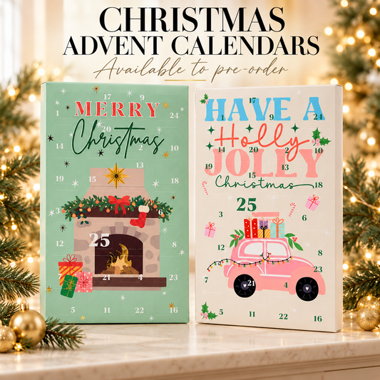 PRE-ORDER Christmas Advent Calendar With Natural Soy Wax Melts