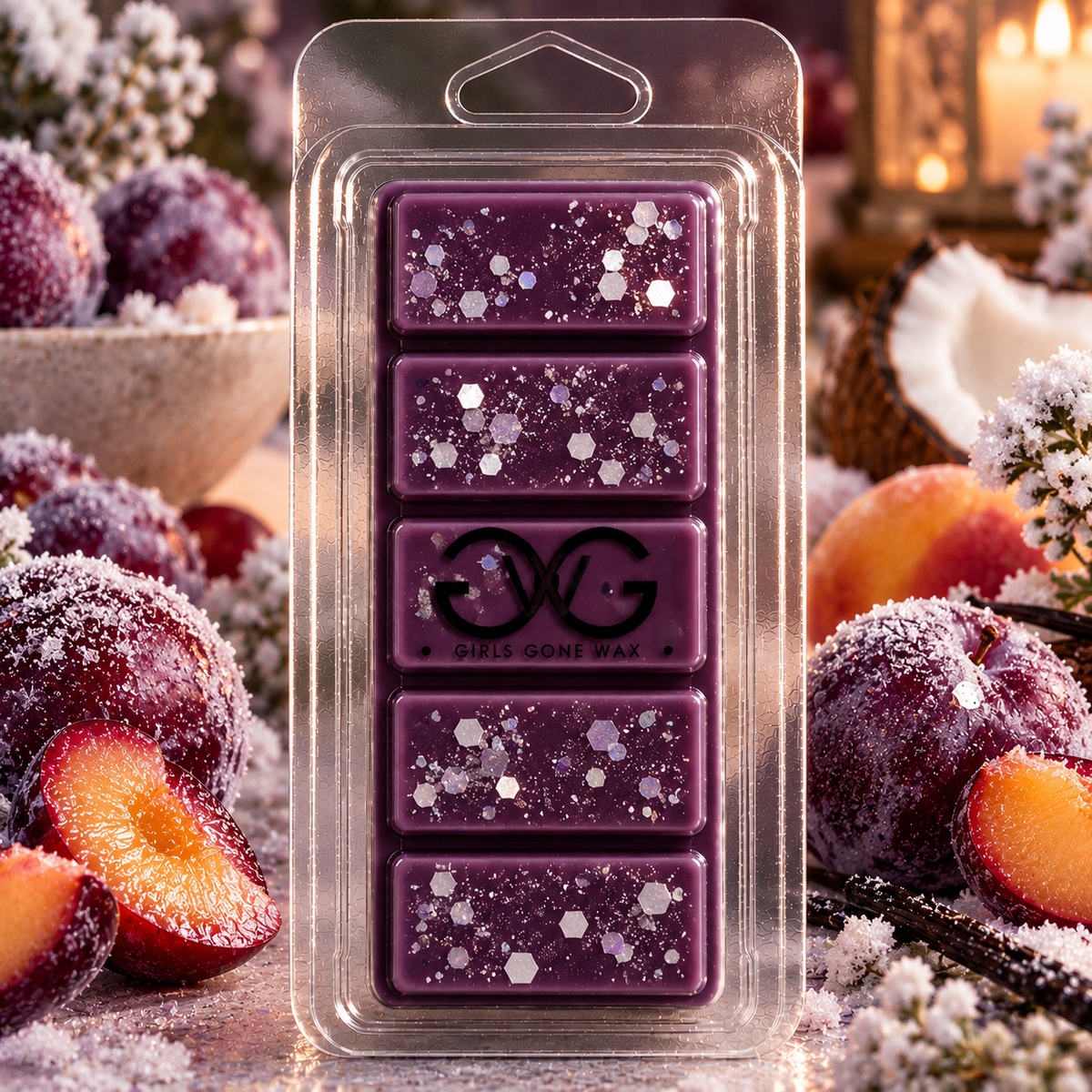 ‘Frosted Plum' Wax Melts