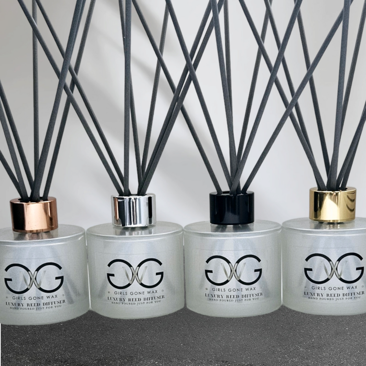 Pearlescent Reed Diffuser + Grey Reeds (100ml)