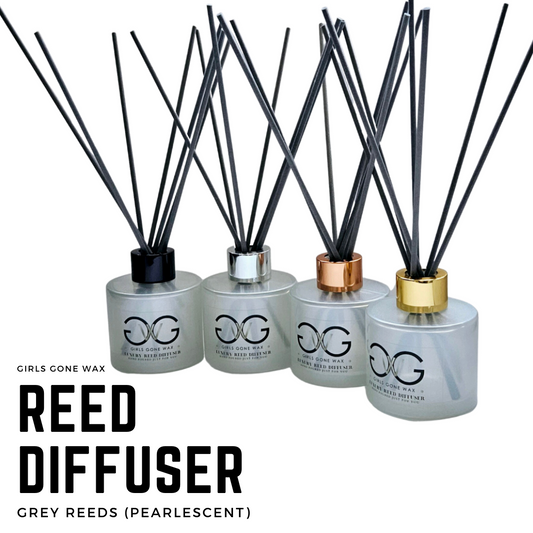 Pearlescent Reed Diffuser + Grey Reeds (100ml)