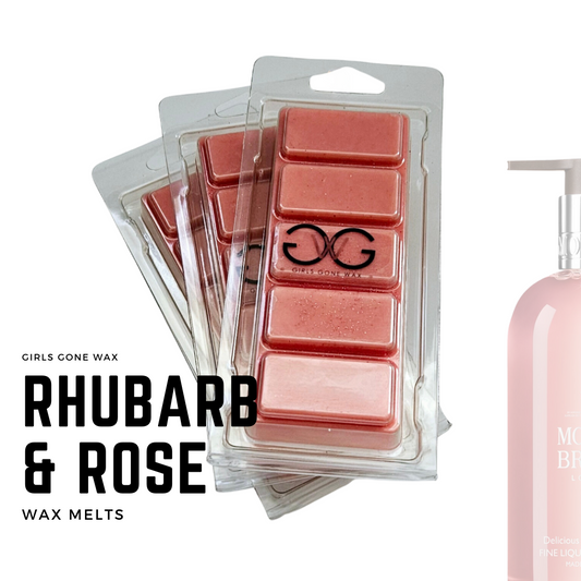 'Rhubarb & Rose' Wax Melts
