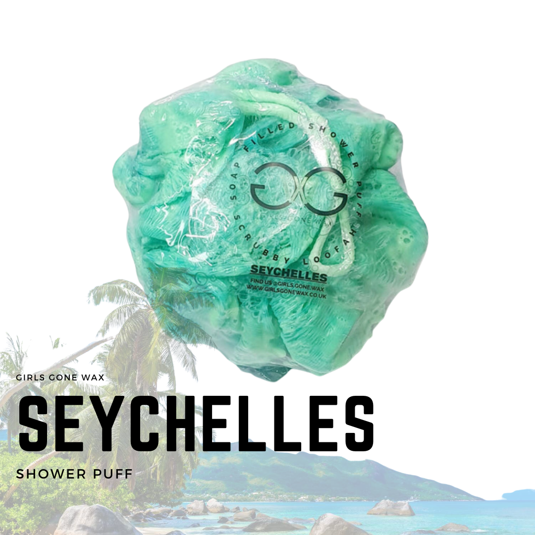 'Seychelles' Shower Puff