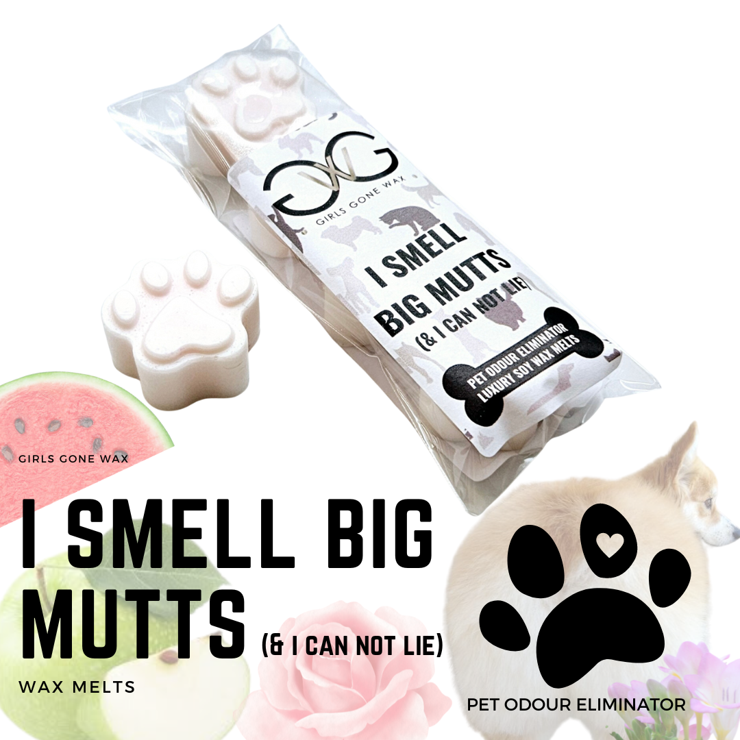 'I Smell Big Mutts (& I Can Not Lie)' Pet Odour Eliminator Wax Melts