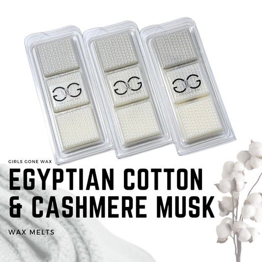 'Egyptian Cotton & Cashmere Musk' Wax Melts