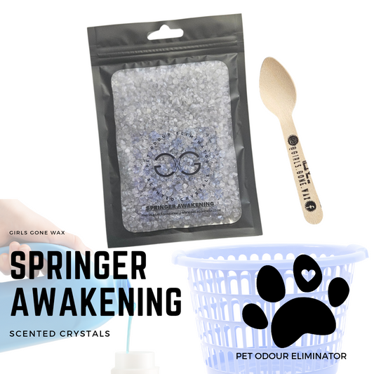 'Springer Awakening' Pet Odour Eliminator Scented Crystals