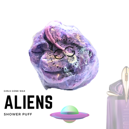 'Aliens' Shower Puff
