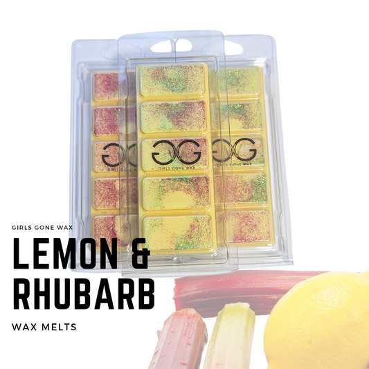 'Lemon & Rhubarb' Wax Melts