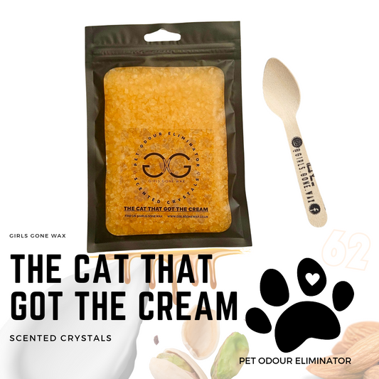 'The Cat That Got The Cream' Pet Odour Eliminator Scented Crystals