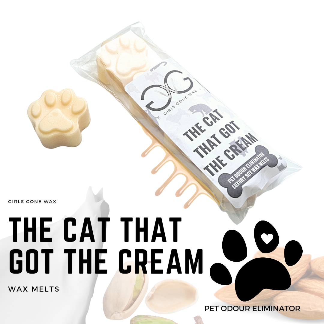 'The Cat That Got The Cream' Pet Odour Eliminator Wax Melts